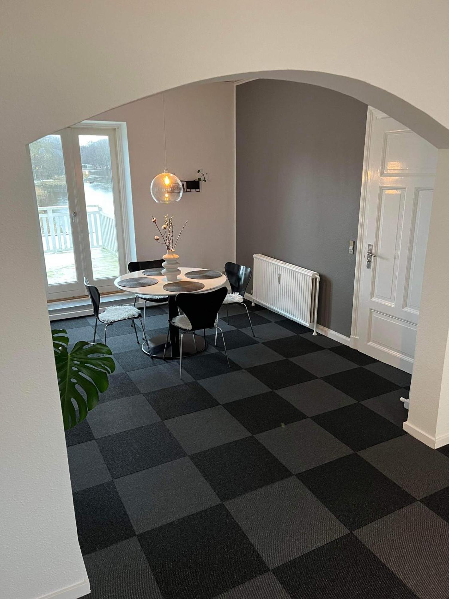 Appartamento Tonders Bedste Udsigt Et Vaerelse Stue Spisestue Kokken Badevaerelse Esterno foto
