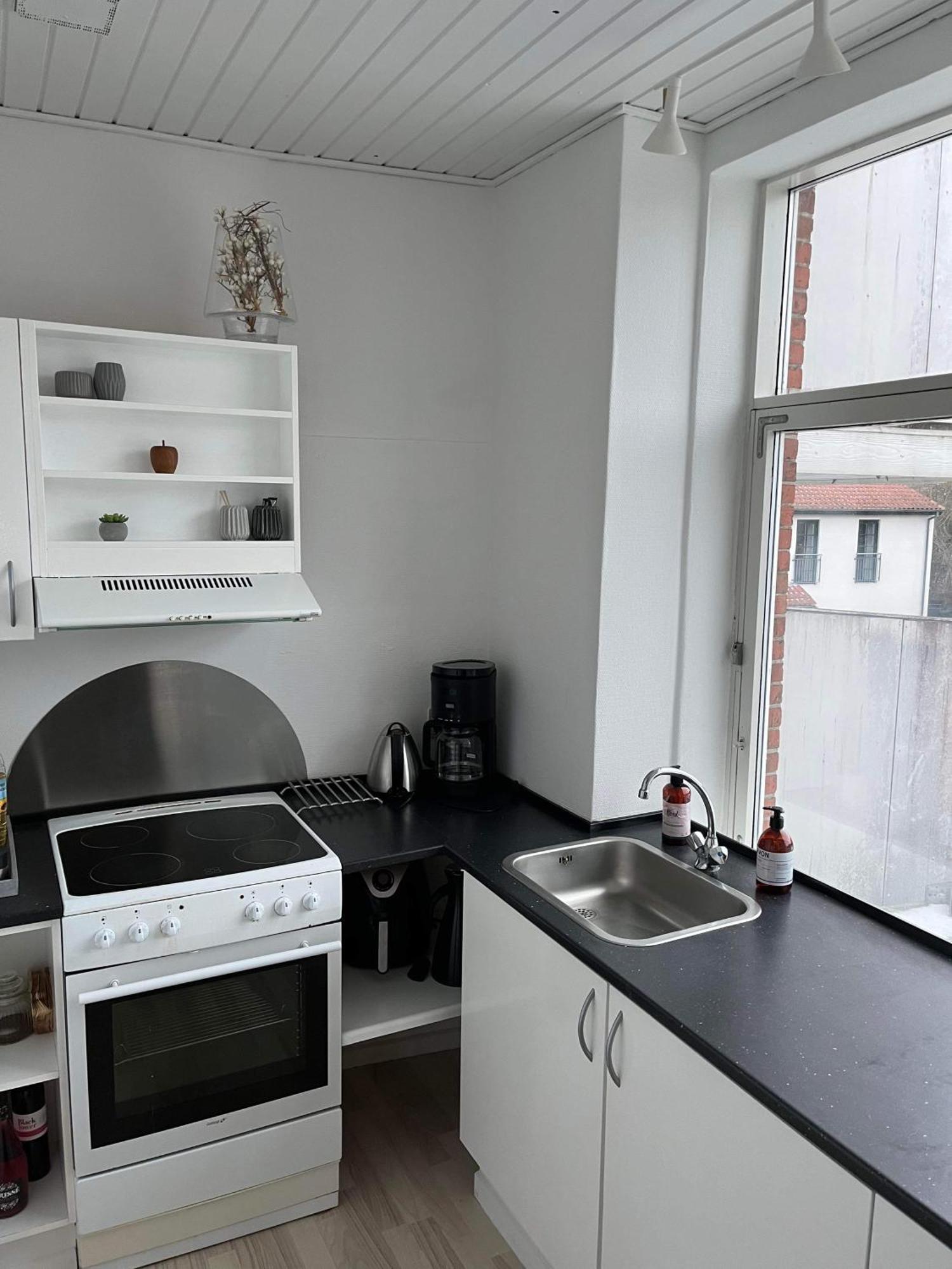 Appartamento Tonders Bedste Udsigt Et Vaerelse Stue Spisestue Kokken Badevaerelse Esterno foto